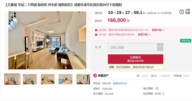 成都凶宅三次拍卖：价格迷局、隐性成本与法律边界的深度拆解