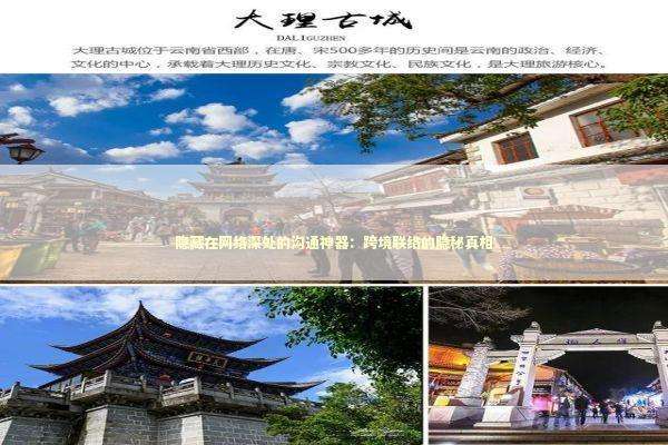隐藏在网络深处的沟通神器：跨境联络的隐秘真相